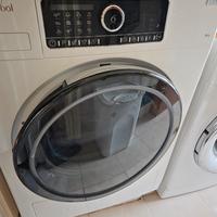 lavatrice  10 kg+asciugatrice  9kg wirphool 