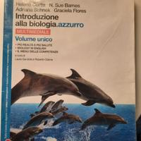 Libro "Introduzione alla biologia azzurro"