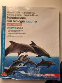 Libro "Introduzione alla biologia azzurro"