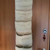 Organizer in tessuto