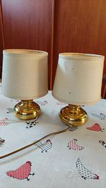 coppia di lampade vintage 
