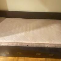 Letto singolo vecchia marina + Materasso
