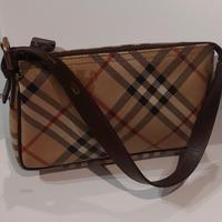 Burberry pochette in pelle originale 