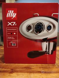 Macchina per caffè Illy iperespresso rossa nuova