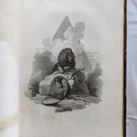 libro antico inglese inizio '800