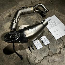 Scarico completo akrapovic per Yamaha mt 07