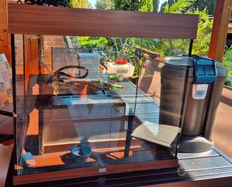 Acquario JUWEL Lido 120 + Filtro Oase Thermo 300