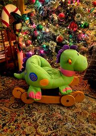 Cavallo a dondolo con ruote Labebe