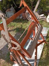 Tavolo da disegno antico con contrappeso