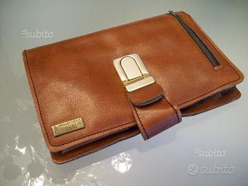 Borsello vera pelle Ga.Gi porta documenti e altro