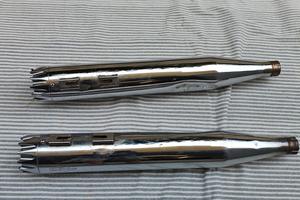 Harley touring marmitte RCX da 4 pollici