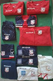 Lotto kit Givova - Carpi FC 1909 Taglia S