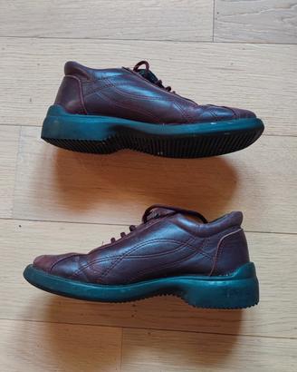 Scarpe vintage in vera pelle donna (nr. 37)