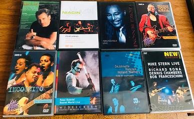 Dvd vhs didattici concerti live