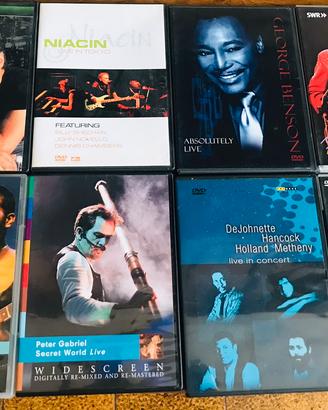 Dvd vhs didattici concerti live vintage