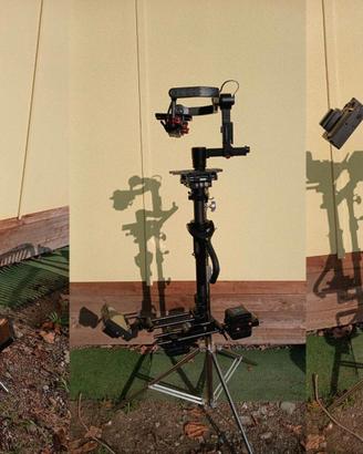 STEADICAM SLED TIFFEN - DJI RONIN M -MONITOR