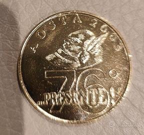  Medaglia oro 24K 76ª Adunata Alpini Aosta 2003 