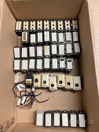 Frutti bticino Magic e prese bipasso Vimar 8000