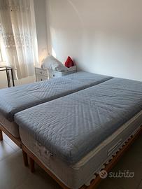 Ikea Materassi in schiuma, rigido/azzurro, 90x200