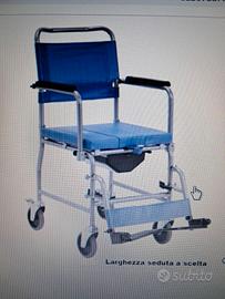 sedia con ruote per disabili