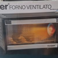 Forno elettrico ventilato 55L.