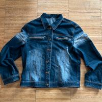 Giacca jeans donna anni 2000 taglia L