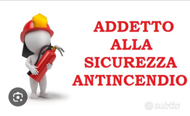 Addetto Alto rischio incendio