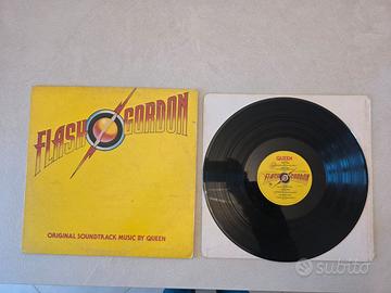 Disco in vinile "Flash Gordon" dei Queen