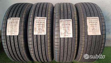 4 gomme 215 55 18 GOODYEAR 100% BAT. RIF366