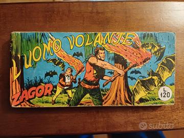 Raro fumetto striscia Zagor raccoltina 5 anni 60