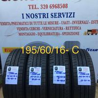 Gomme usate 195/60/16 - C di carico
