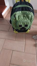 Zaino scuola Minecraft