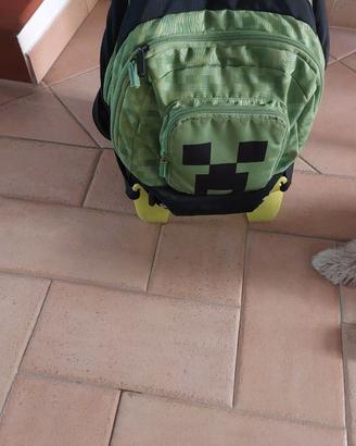 Zaino scuola Minecraft