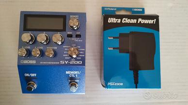 Boss SY-200 Sintetizzatore per chitarra e basso