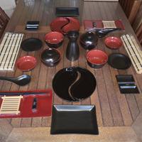 Set da tavola Giapponese per 2 persone -NUOVO-