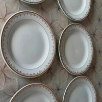 lotto 6 piatti torta/frutta Laveno Sci