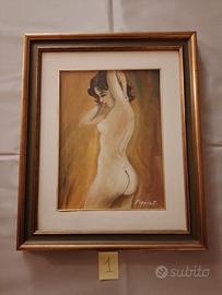 QUADRO OLIO SU TELA PUPPIN