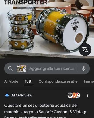 Batteria artigianale trasporter