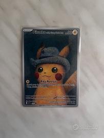 Carta Pokemon Pikachu x Van Gogh