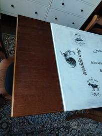 Tavolo Allungabile Legno e Shabby Chic/Bistrò