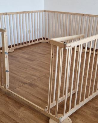 Recinto/box legno bambini World Quickflex 