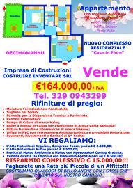 NUOVO TRIVANO CON GIARDINI E POSTO AUTO
