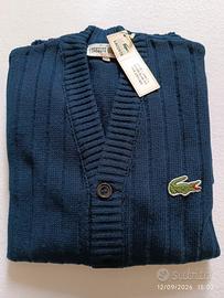Lacoste cardigan originale nuovo con etichetta 