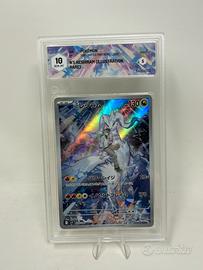 Carta pokemon reshiram di n jap GRAAD 10