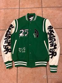 Giubbotto Bomber Disclaimer uomo green Tg.S