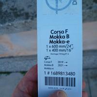 Tergicristalli originali Opel Corsa o Mokka.