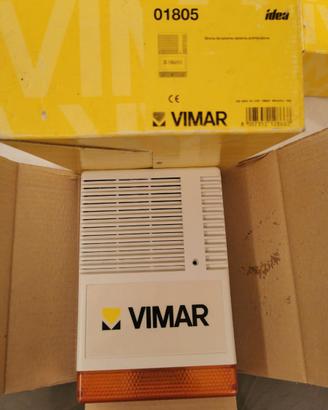 VIMAR 01805 - SIRENA DA ESTERNO SISTEM ANTINTRUSI