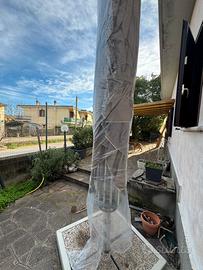 Ombrellone 5x5m con illuminazione