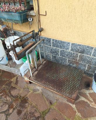 Bilancia bascula in metallo