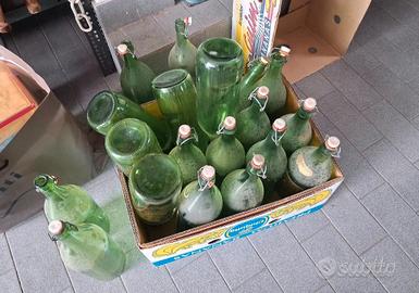 bottiglie vuote per vino. ritiro zona novara/galli